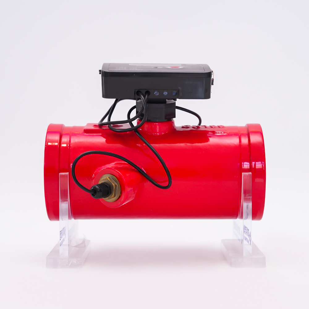 Príruba, drážkový ultrazvukový prietokomer